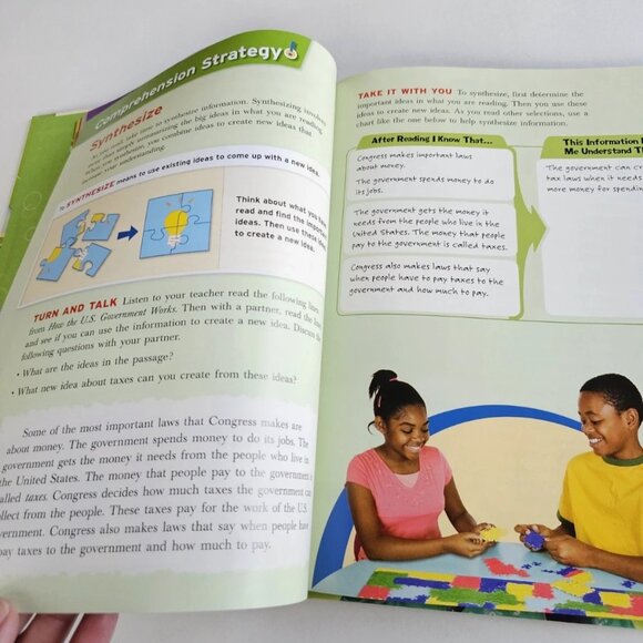 Literacy by Design Source Book Volume 1 Grade 5 by Rigby Hardcover 2008 Harcourt - Picture 7 of 10